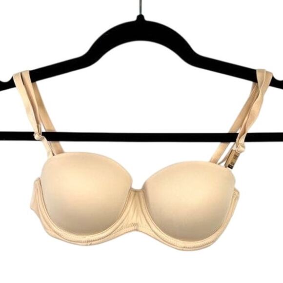 Victoria's Secret Size 32A Beige "PINK" Wear Everywhere Push-Up Bra NEW - Picture 8 of 9